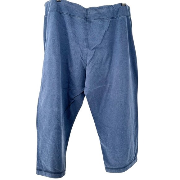 Athletic Works Jogger Capri Pants Womens XXXL (22) Blue Drawstring and Pockets - Picture 10 of 10